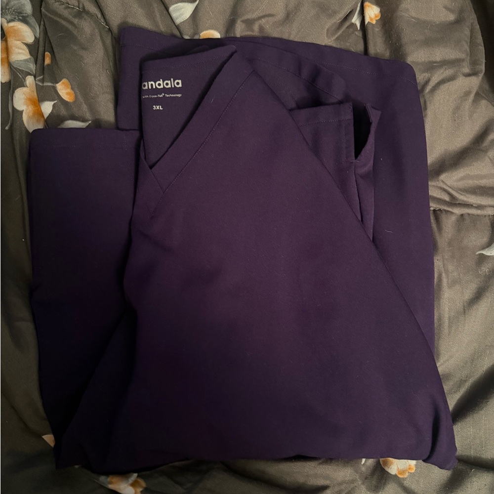 Mandala Scrub Top